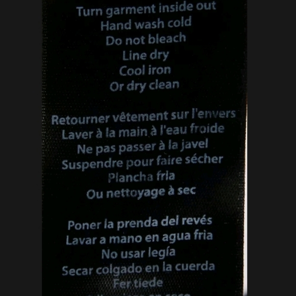 Zoe Blue Cotton Blend Women's 5 Pocket Skin - Picture 6 of 6